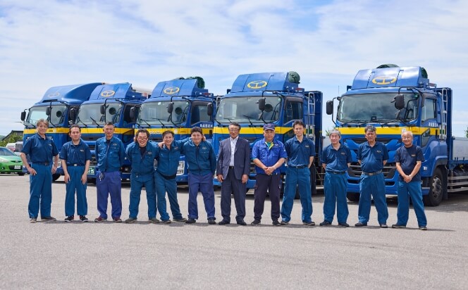 日本一安全な運送会社であるために。